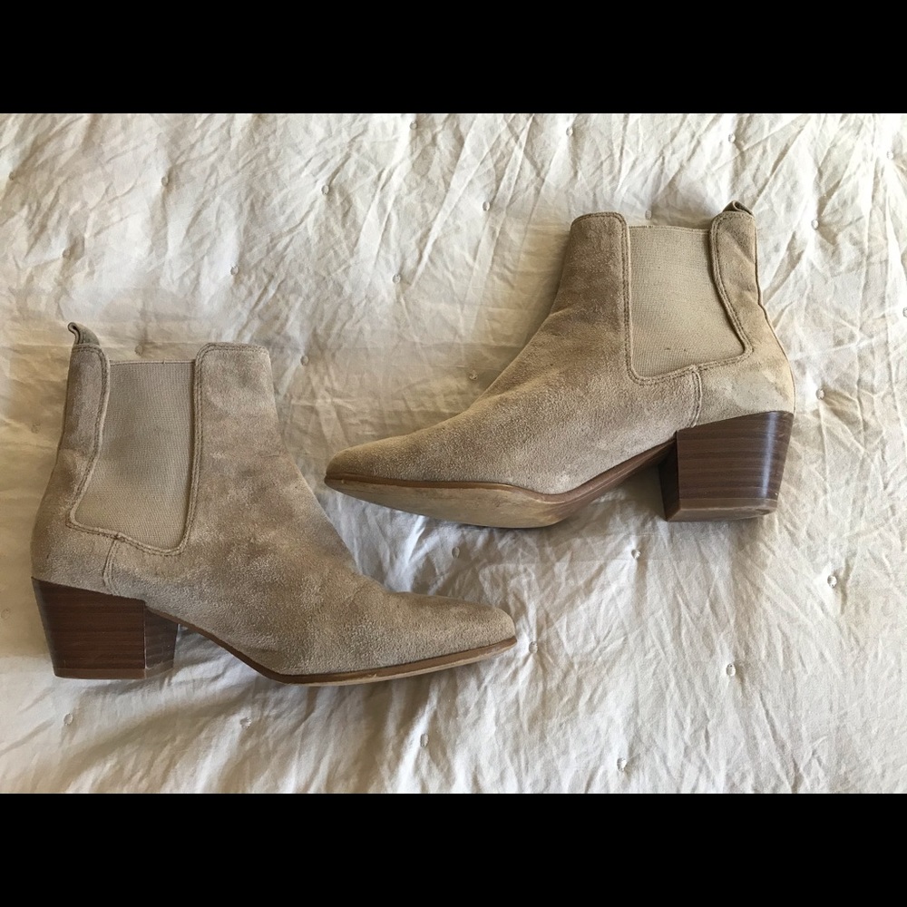 Sam Edelman Tan swade like ankle boots